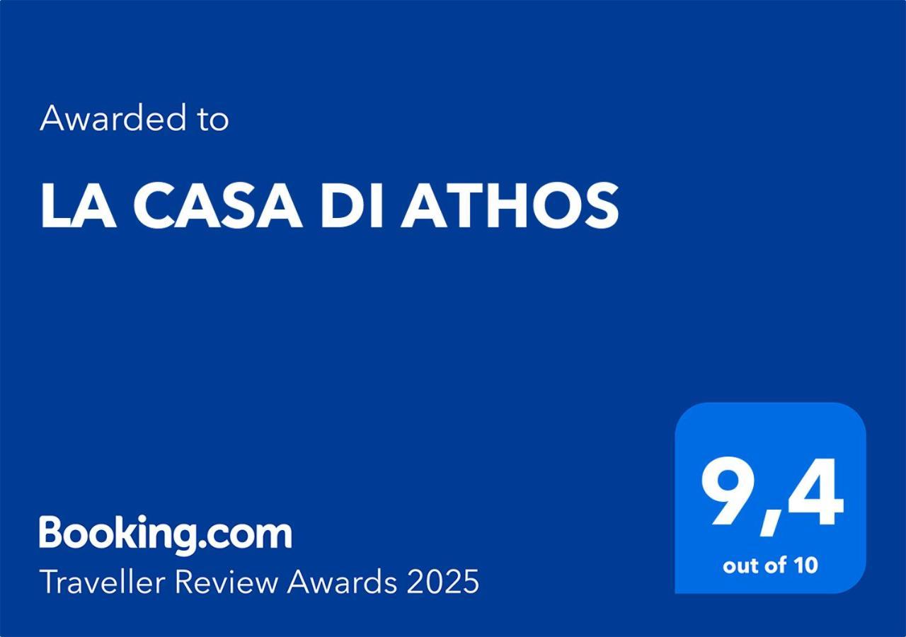 La Casa Di Athos Lägenhet Tenna Exteriör bild